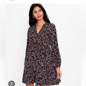 Loft Valentine’s Day flounce dress.